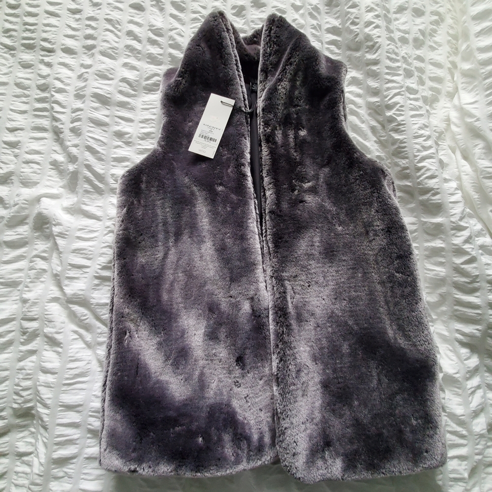 Veste en fausse fourrure